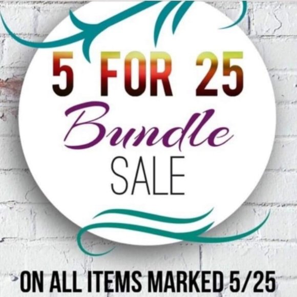 5/$25❣️ Bundle Sale!!! - Picture 1 of 2